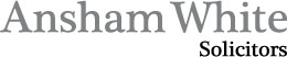 Ansham White Logo